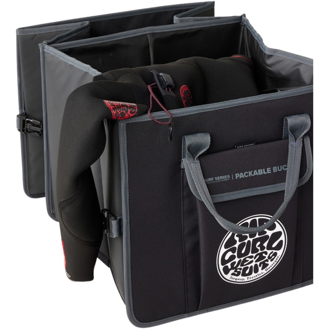 2026 Rip Curl Surf Series Anti-Chaos Eimer 14QMUT - Black / Grey